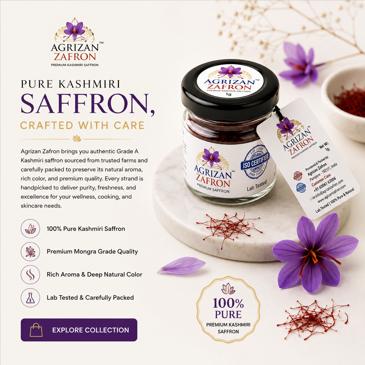 The Golden Secret of Kashmiri Saffron
