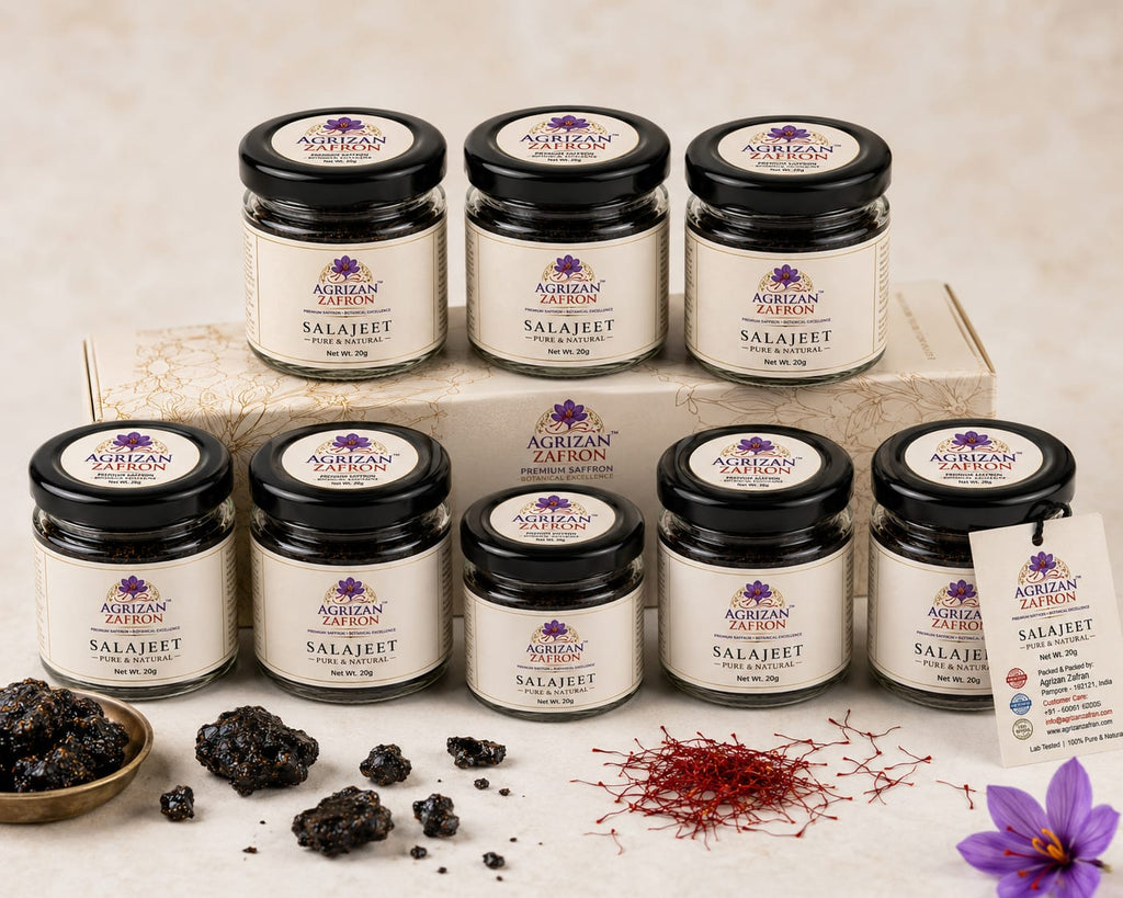 Agrizan Zafron Premium Salajeet (Shilajit) Resin 20g